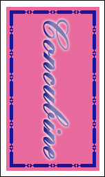 Concubine card sample