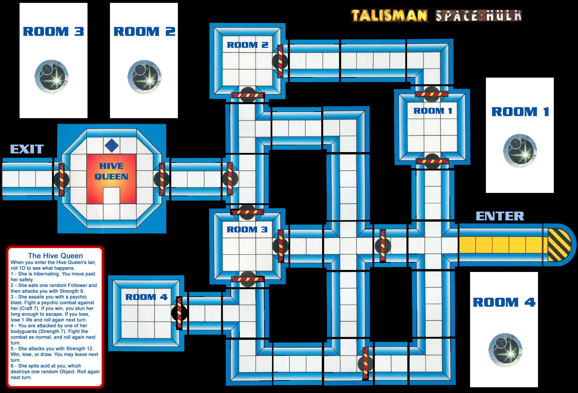 Talisman Space Hulk board