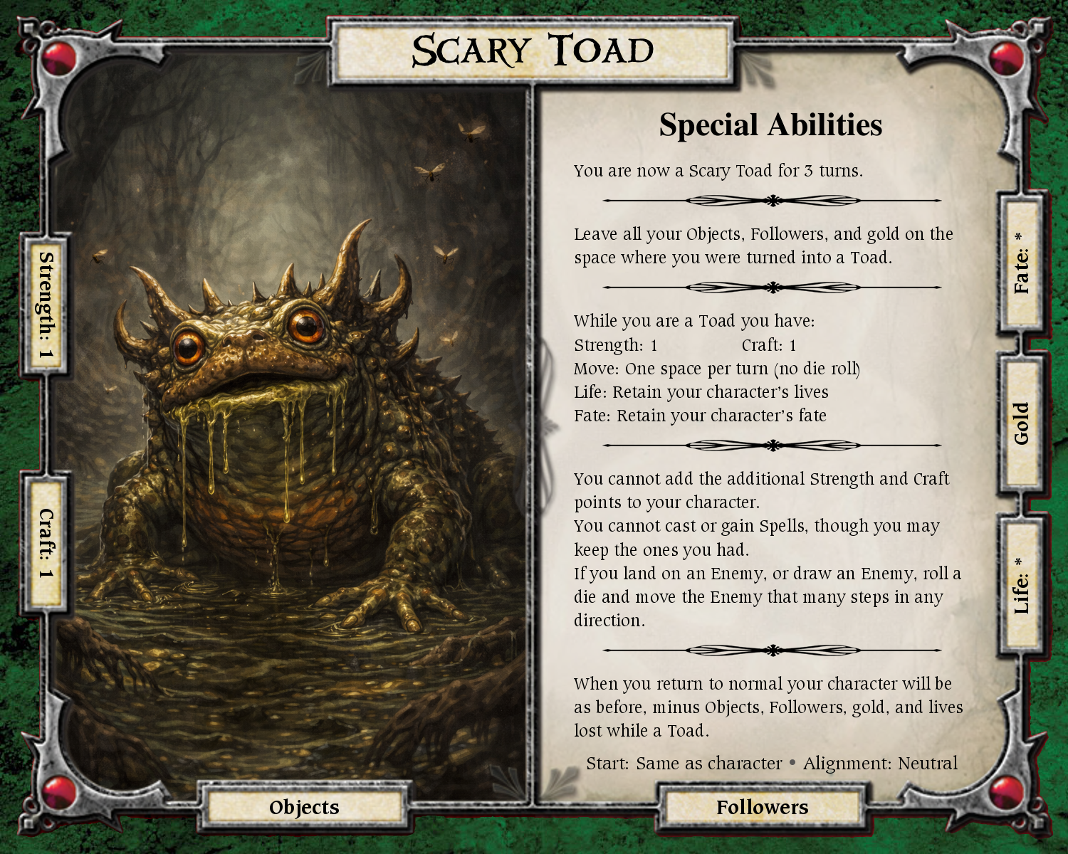 Scary Toad
